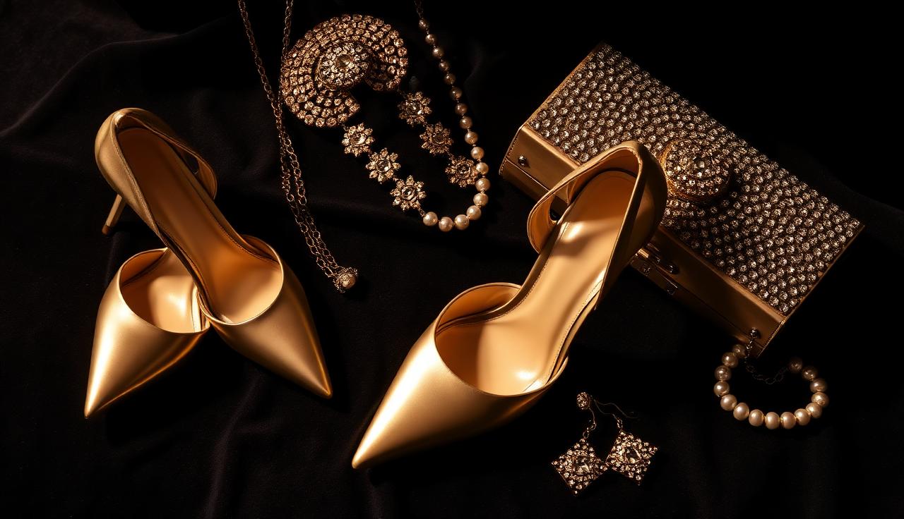 Accesorizarea rochiei de seară: pantofi, clutch și bijuterii